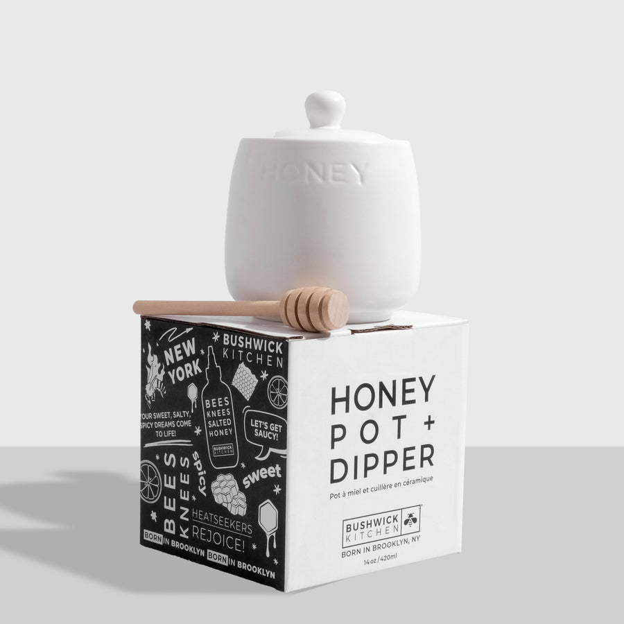 Honey Pot with Dipper V9